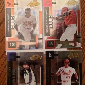 2003 Playoff Corp® 004 CARD LOT Playoff Absolute Memorabilia 2003™
